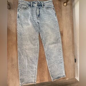 Old Navy high rise light blue jeans